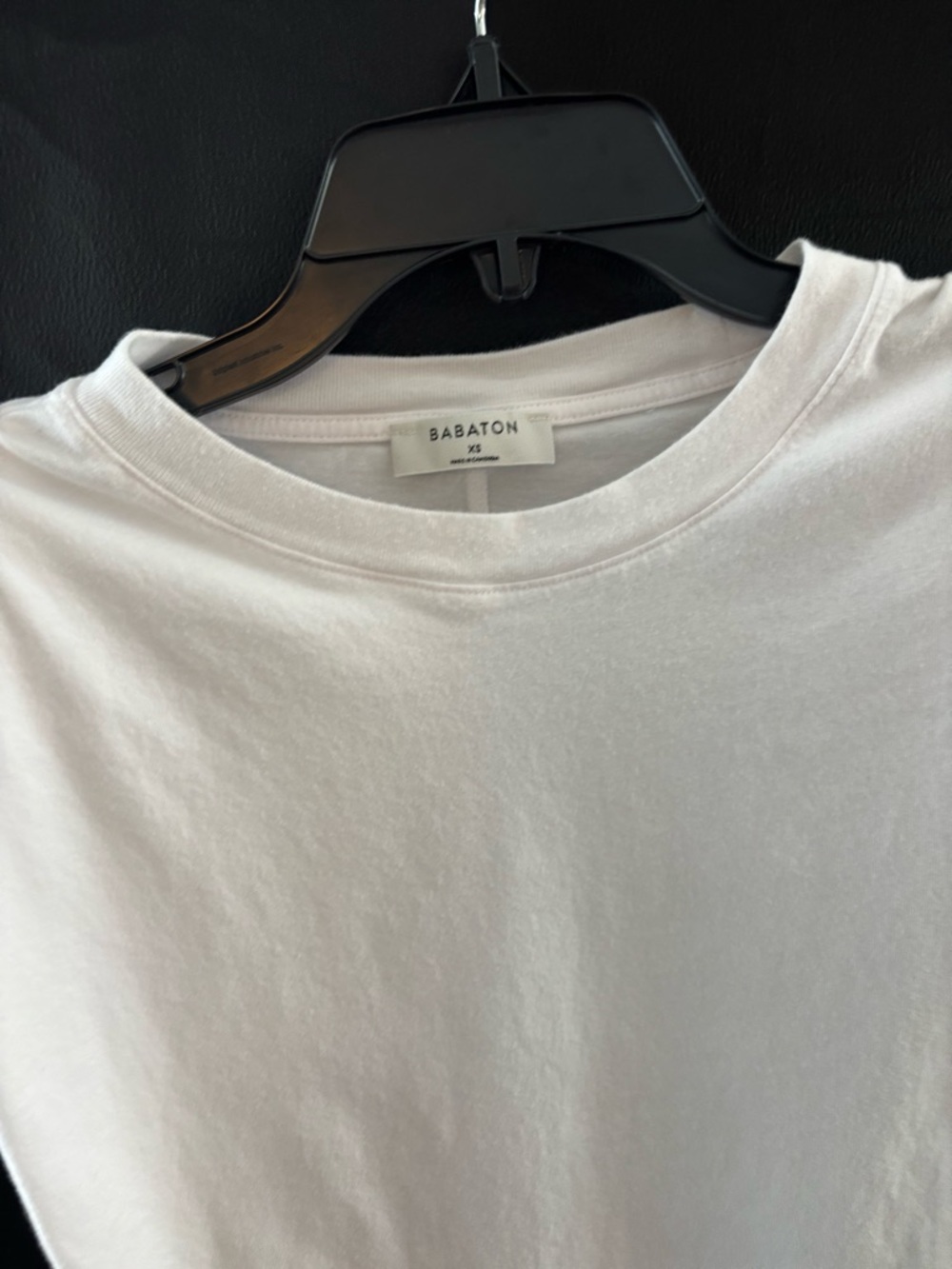 Aritizia Babaton Solid White Tee Shirt Dress - Picture 4 of 8